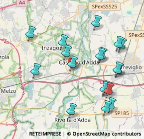 Mappa Via Ferdinando Magellano, 20062 Cassano d'Adda MI, Italia (4.20833)