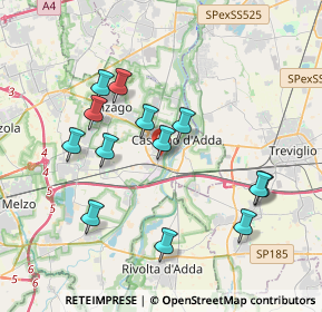 Mappa Via Ferdinando Magellano, 20062 Cassano d'Adda MI, Italia (3.63923)