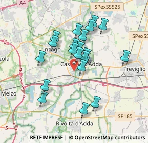 Mappa Via Ferdinando Magellano, 20062 Cassano d'Adda MI, Italia (3.1325)