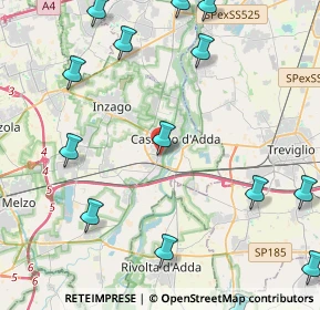 Mappa Via Ferdinando Magellano, 20062 Cassano d'Adda MI, Italia (5.84357)