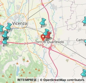 Mappa Strada M. Dal Pra, 36040 Torri di Quartesolo VI, Italia (5.92)
