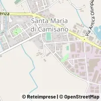 Map Camisano Vicentino