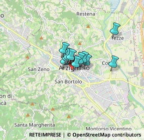 Mappa Via Sega, 36071 Arzignano VI, Italia (0.78917)