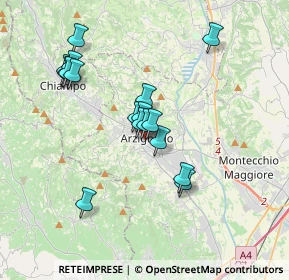 Mappa Via Sega, 36071 Arzignano VI, Italia (3.19412)