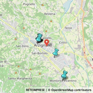 Mappa Piazza G. Pellizzari, 36071 Arzignano VI, Italia (1.39636)