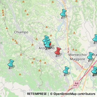 Mappa Piazza G. Pellizzari, 36071 Arzignano VI, Italia (5.21909)