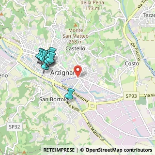 Mappa Piazza G. Pellizzari, 36071 Arzignano VI, Italia (0.96231)