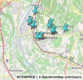 Mappa Via Don Emilio Aldrighetti, 37015 Sant'Ambrogio di Valpolicella VR, Italia (1.37583)