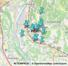 Mappa Via Don Emilio Aldrighetti, 37015 Sant'Ambrogio di Valpolicella VR, Italia (0.96857)