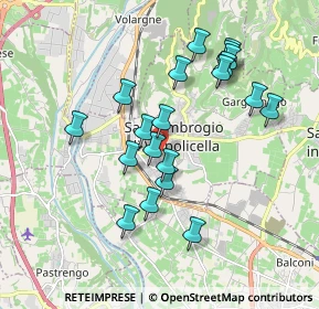 Mappa Via Don Emilio Aldrighetti, 37015 Sant'Ambrogio di Valpolicella VR, Italia (1.73)