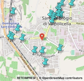 Mappa Via Don Emilio Aldrighetti, 37015 Sant'Ambrogio di Valpolicella VR, Italia (0.6235)