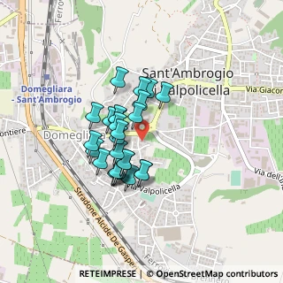Mappa Via Don Emilio Aldrighetti, 37015 Sant'Ambrogio di Valpolicella VR, Italia (0.30769)