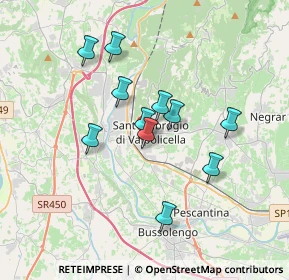 Mappa Via Don Emilio Aldrighetti, 37015 Sant'Ambrogio di Valpolicella VR, Italia (2.89182)
