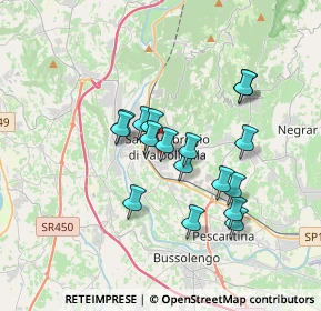 Mappa Via Don Emilio Aldrighetti, 37015 Sant'Ambrogio di Valpolicella VR, Italia (2.87882)