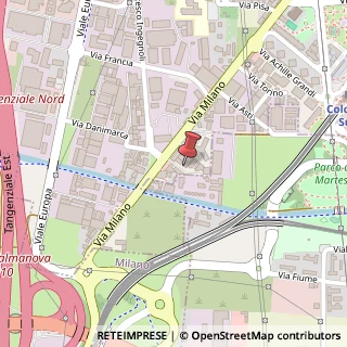 Mappa Via Milano, 147/A, 20093 Cologno Monzese, Milano (Lombardia)