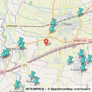 Mappa Ex Via Monticelli, 25032 Chiari BS, Italia (3.374)