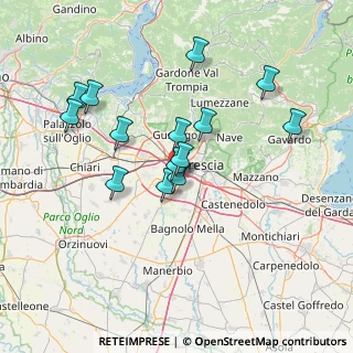 Mappa Via G. Di Vittorio, 25125 Brescia BS, Italia (13.045)
