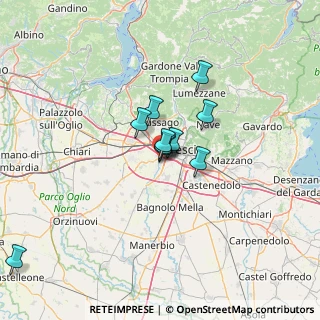 Mappa Via G. Di Vittorio, 25125 Brescia BS, Italia (18.42571)