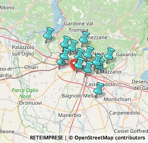 Mappa Via G. Di Vittorio, 25125 Brescia BS, Italia (8.42214)