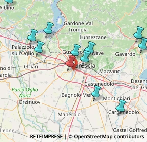 Mappa Via G. Di Vittorio, 25125 Brescia BS, Italia (17.835)