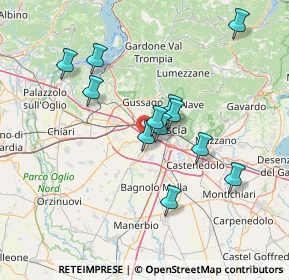 Mappa Via G. Di Vittorio, 25125 Brescia BS, Italia (12.5575)