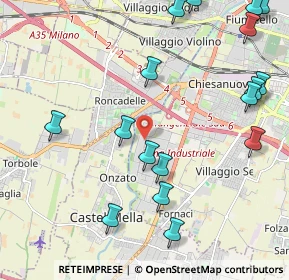 Mappa Via G. Di Vittorio, 25125 Brescia BS, Italia (2.65529)