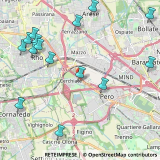Mappa Via Lelio Basso, 20016 Pero MI, Italia (2.914)
