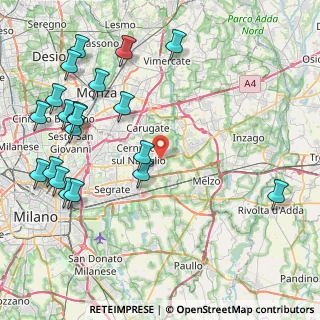 Mappa Via Cardinal Ferrari, 20060 Cassina De' Pecchi MI, Italia (10.569)