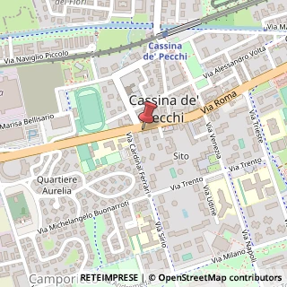 Mappa Via Roma, 2B, 20051 Cassina de' Pecchi, Milano (Lombardia)