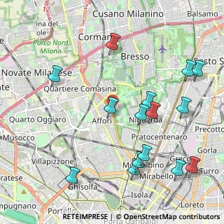 Mappa Viale Enrico Fermi, 20161 Milano MI, Italia (2.42933)