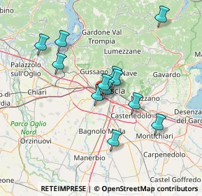 Mappa Via Filande, 25125 Brescia BS, Italia (12.15083)