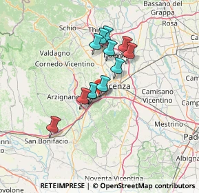 Mappa Via Alessandro Manzoni, 36077 Altavilla Vicentina VI, Italia (10.2725)