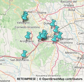 Mappa Via Alessandro Manzoni, 36077 Altavilla Vicentina VI, Italia (10.55692)