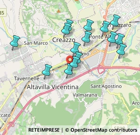 Mappa Via Alessandro Manzoni, 36077 Altavilla Vicentina VI, Italia (1.81133)