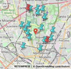 Mappa Via dei Conti Biglia, 20162 Milano MI, Italia (1.71789)
