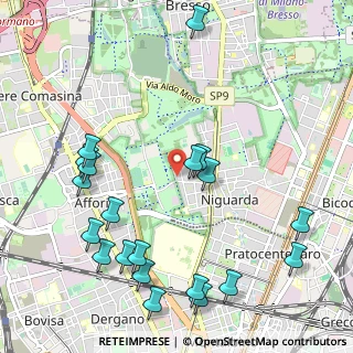 Mappa Via dei Conti Biglia, 20162 Milano MI, Italia (1.2785)