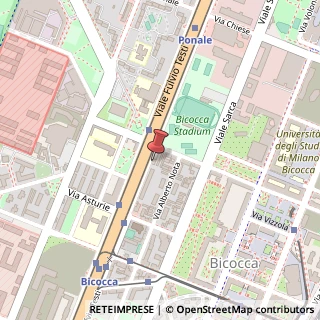 Mappa Viale Fulvio Testi, 216, 20126 Milano, Milano (Lombardia)