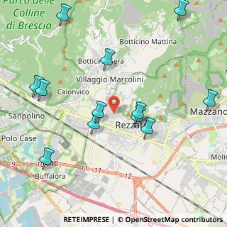 Mappa Via B. Castelli, 25086 Rezzato BS, Italia (2.33)