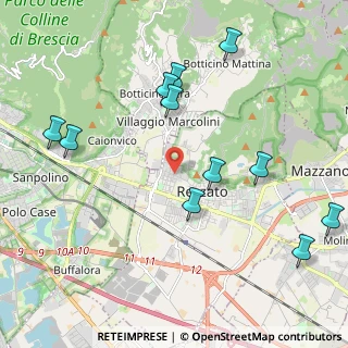 Mappa Via B. Castelli, 25086 Rezzato BS, Italia (2.35636)