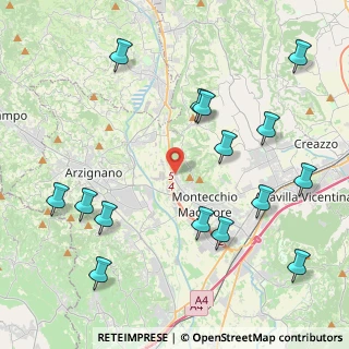 Mappa Via San Marco, 36075 Montecchio Maggiore VI, Italia (5.02333)