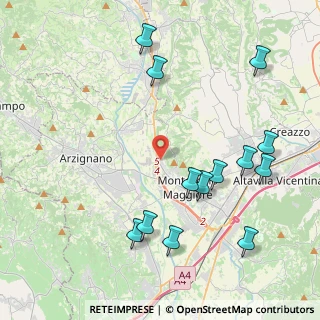 Mappa Via San Marco, 36075 Montecchio Maggiore VI, Italia (4.78923)