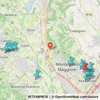 Mappa Via San Marco, 36075 Montecchio Maggiore VI, Italia (3.49583)