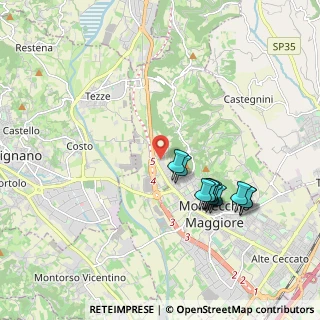 Mappa Via San Marco, 36075 Montecchio Maggiore VI, Italia (1.83182)