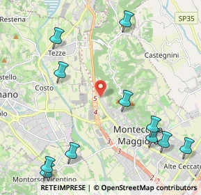 Mappa Via San Marco, 36075 Montecchio Maggiore VI, Italia (2.80818)