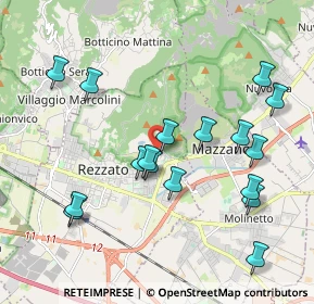 Mappa Via XX Settembre, 25086 Rezzato BS, Italia (2.05235)