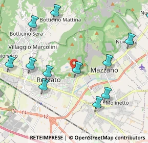 Mappa Via XX Settembre, 25086 Rezzato BS, Italia (2.49083)