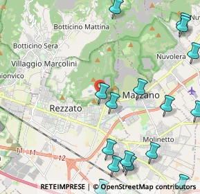 Mappa Via XX Settembre, 25086 Rezzato BS, Italia (3.21895)