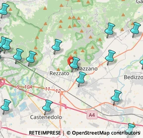 Mappa Via XX Settembre, 25086 Rezzato BS, Italia (6.558)