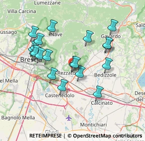 Mappa Via XX Settembre, 25086 Rezzato BS, Italia (7.027)