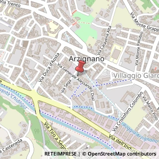 Mappa Via A. Diaz, 21, 36071 Arzignano, Vicenza (Veneto)